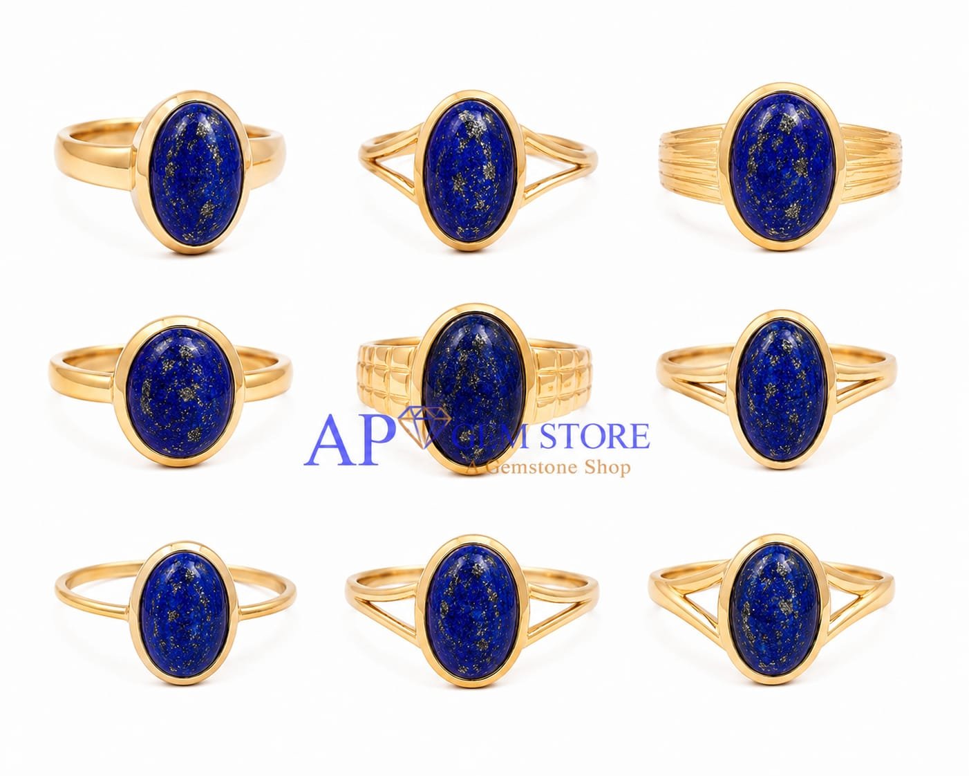 Lapis Lazuli Rings
